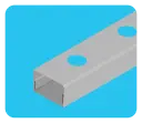 Two Piece Track - Clay