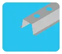 3/4" Track-Canyon Clay