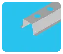 3/4" Track- Nutmeg