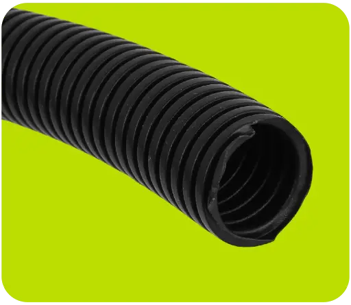 [SLB50] 1/2" SPLIT LOOM - BLACK (50')