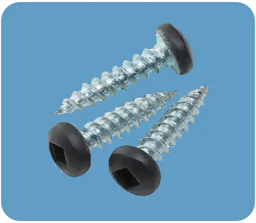 [SCKNRSTGRNT] PAINTED SCREWS KN Rustic Granite (100)